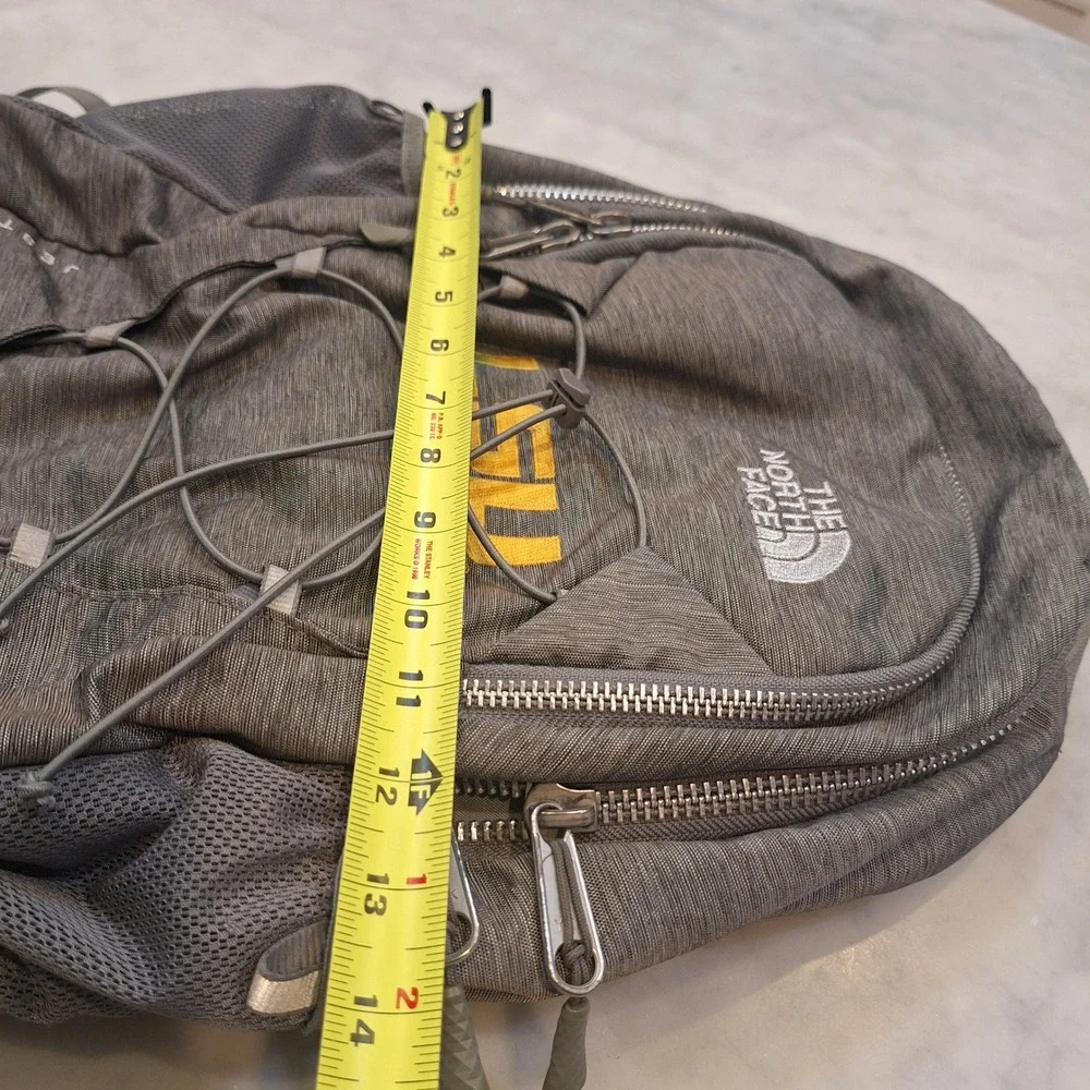The North Face Jester Backpack Unisex OS Gray LSU Tigers Embroidered School Bag